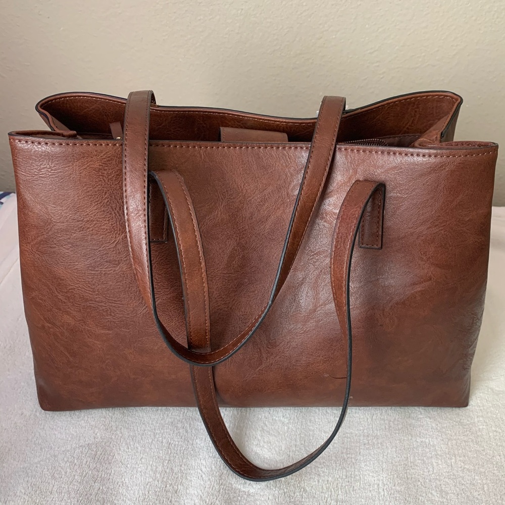 Brown shoulder bag - Picture 2 of 4